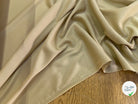 MAILLE LÉGÈRE BEIGE TAUPE 100% POLYAMIDE TOUCHER AGRÉABLE - My Little Coupon