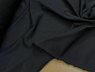 MAILLE LOURDE 76% VISCOSE ULTRA STRETCH NOIR LÈGEREMENT SATINÉ ASPECT PIQUÉ - My Little Coupon
