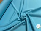 MAILLE LOURDE CRPÉE LÉGÈREMENT SATINÉE TURQUOISE - My Little Coupon