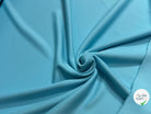 MAILLE LOURDE CRPÉE LÉGÈREMENT SATINÉE TURQUOISE - My Little Coupon