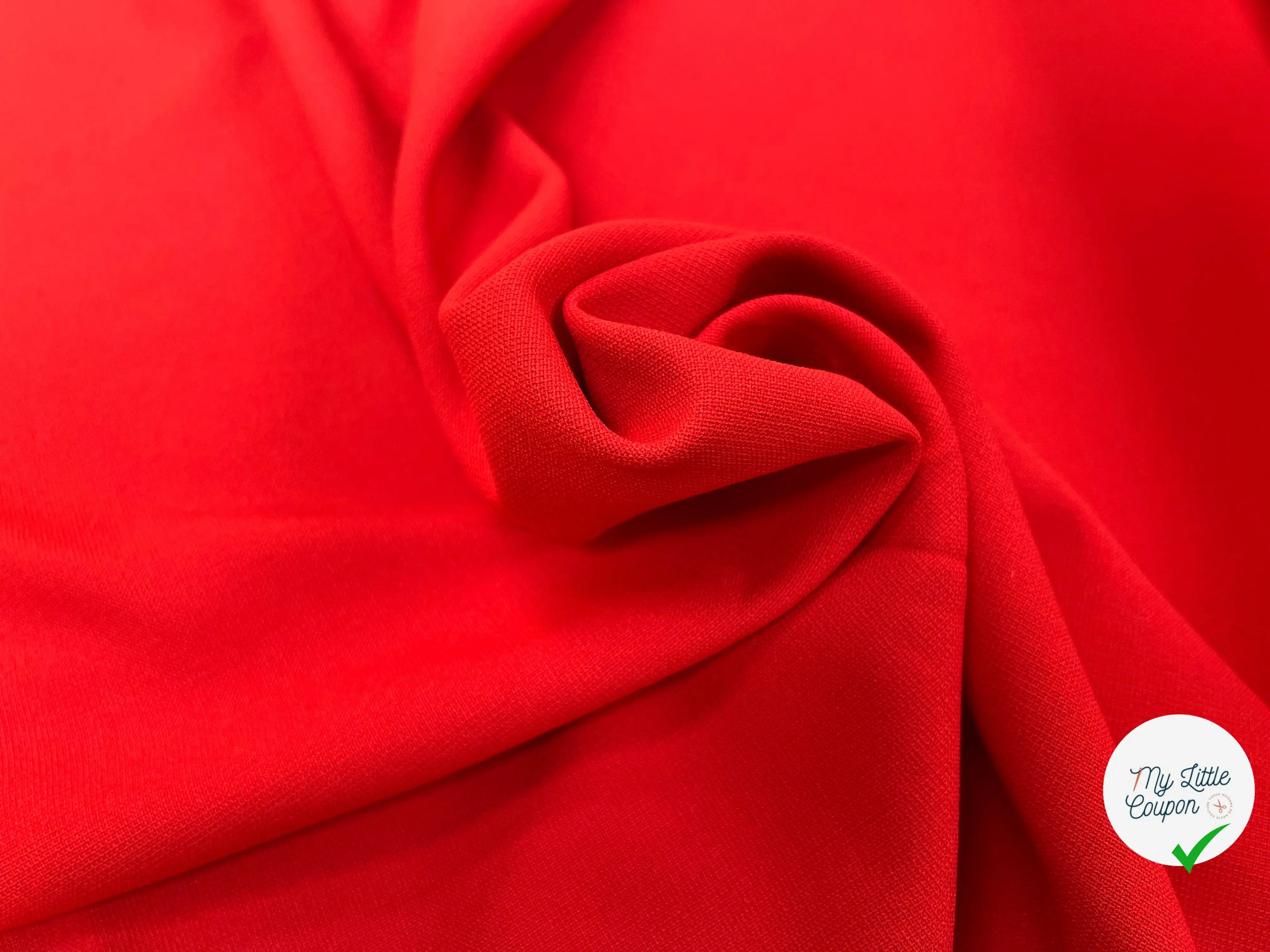 MAILLE LOURDE ROUGE COQUELICOT - My Little Coupon