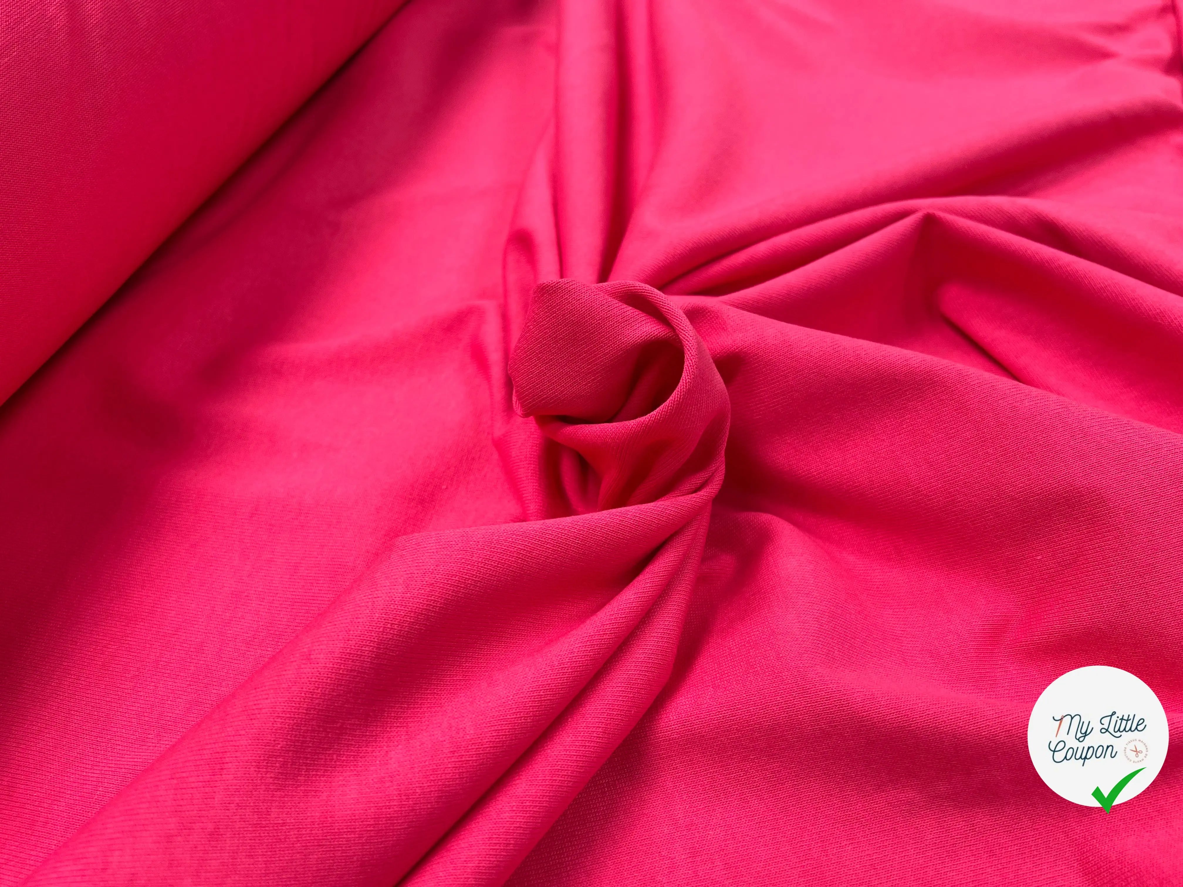 MAILLE LOURDE UNIE ROSE MADE IN FRANCE - My Little Coupon