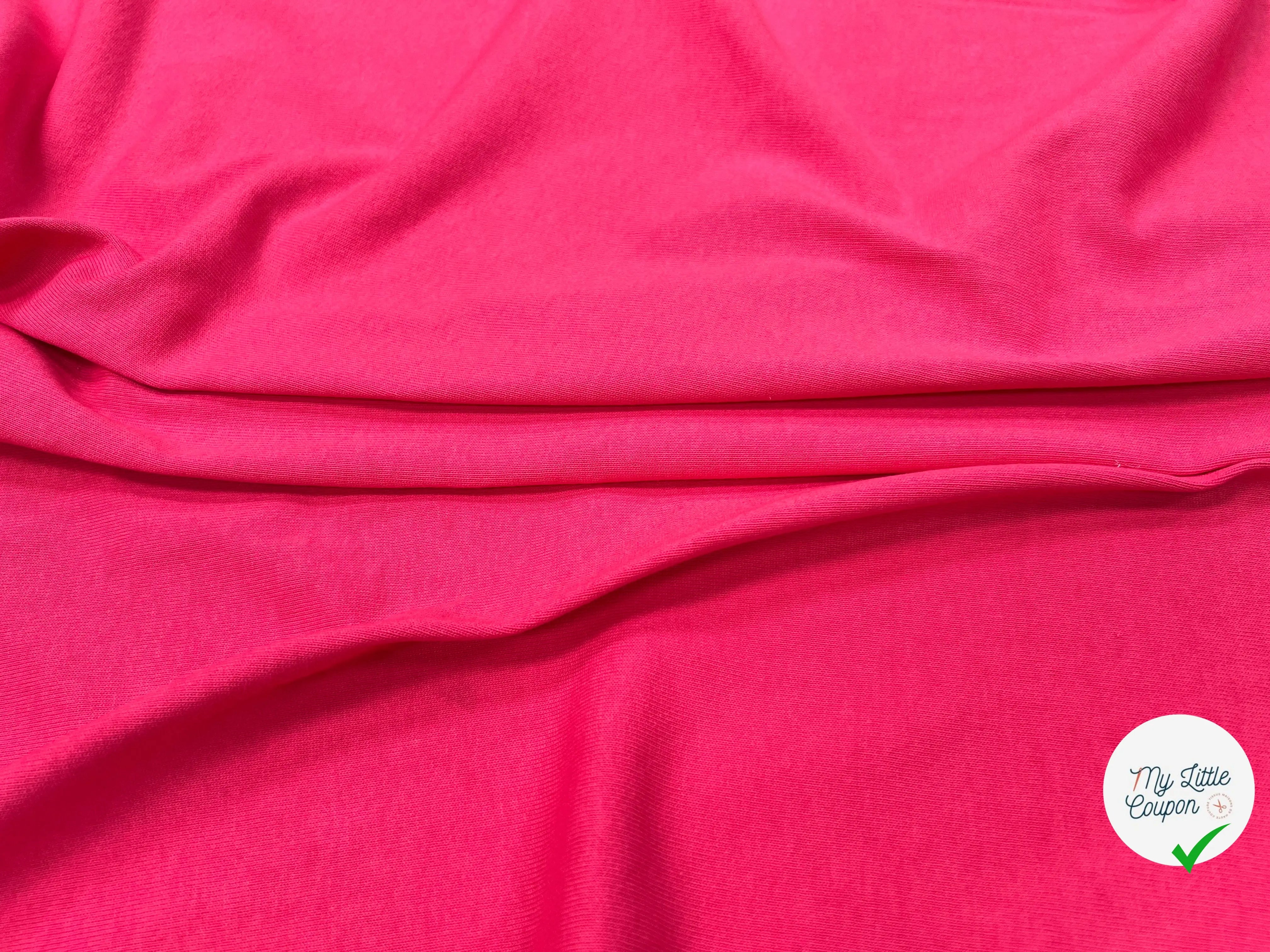 MAILLE LOURDE UNIE ROSE MADE IN FRANCE - My Little Coupon