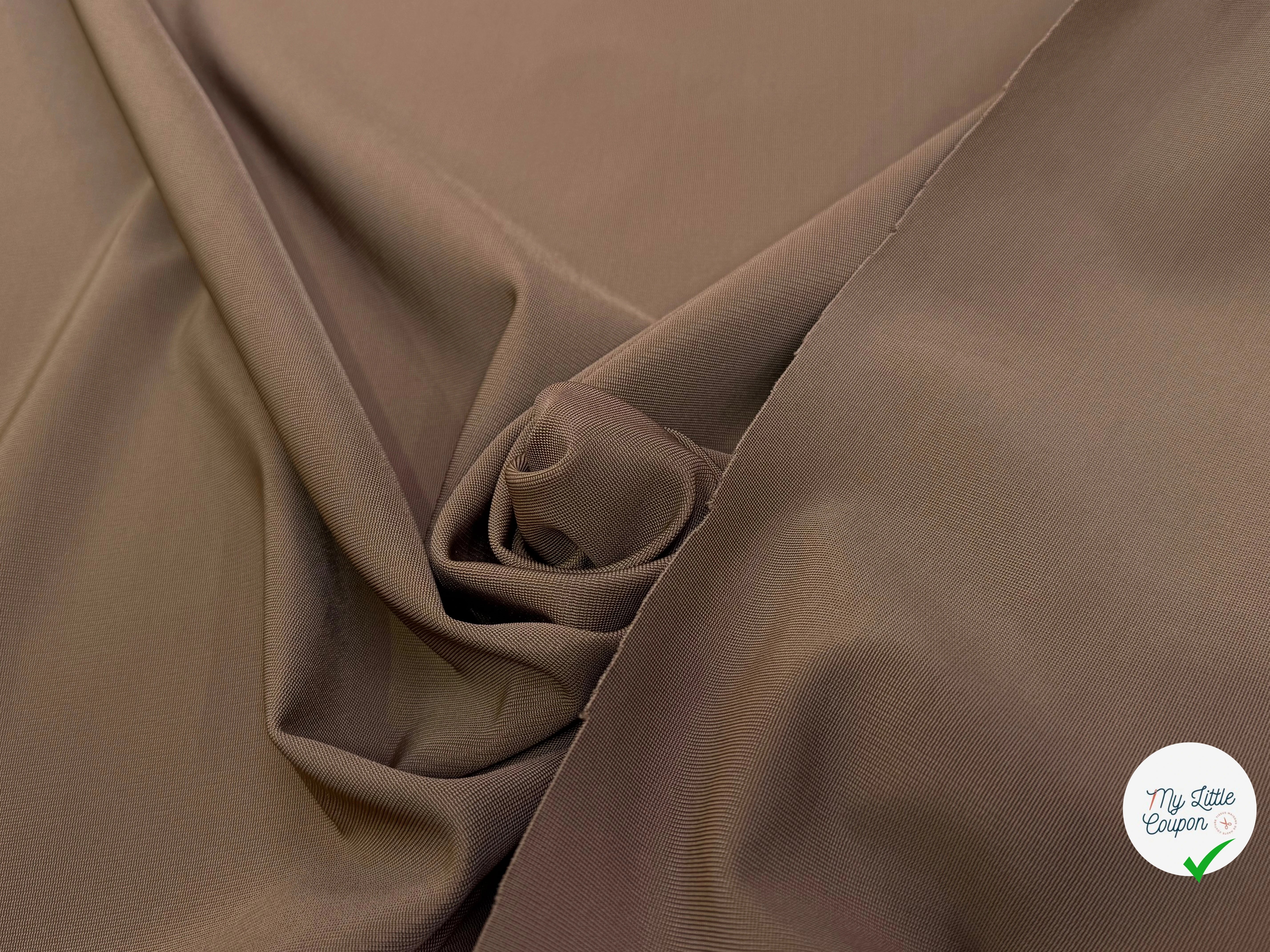 MAILLE LOURDE VISCOSE ÉFFET PIQUÉ BRONZER ULTRA STRETCH BELLE TENUE - My Little Coupon