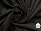 MAILLE PIQUÉE NID D’ABEILLE NOIRE - My Little Coupon - tissu - coudre