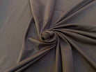 MAILLE POLYAMIDE ÉLASTHANNE ASPECT SWIMWEAR SOFT CHOCOLAT FONCÉ - My Little Coupon