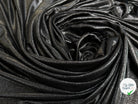MAILLE POLYESTER IRISÉE NOIR - My Little Coupon