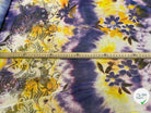 MAILLE RESILE ULTRA STRETCH FLORAL JAUNE VIOLET - My Little Coupon