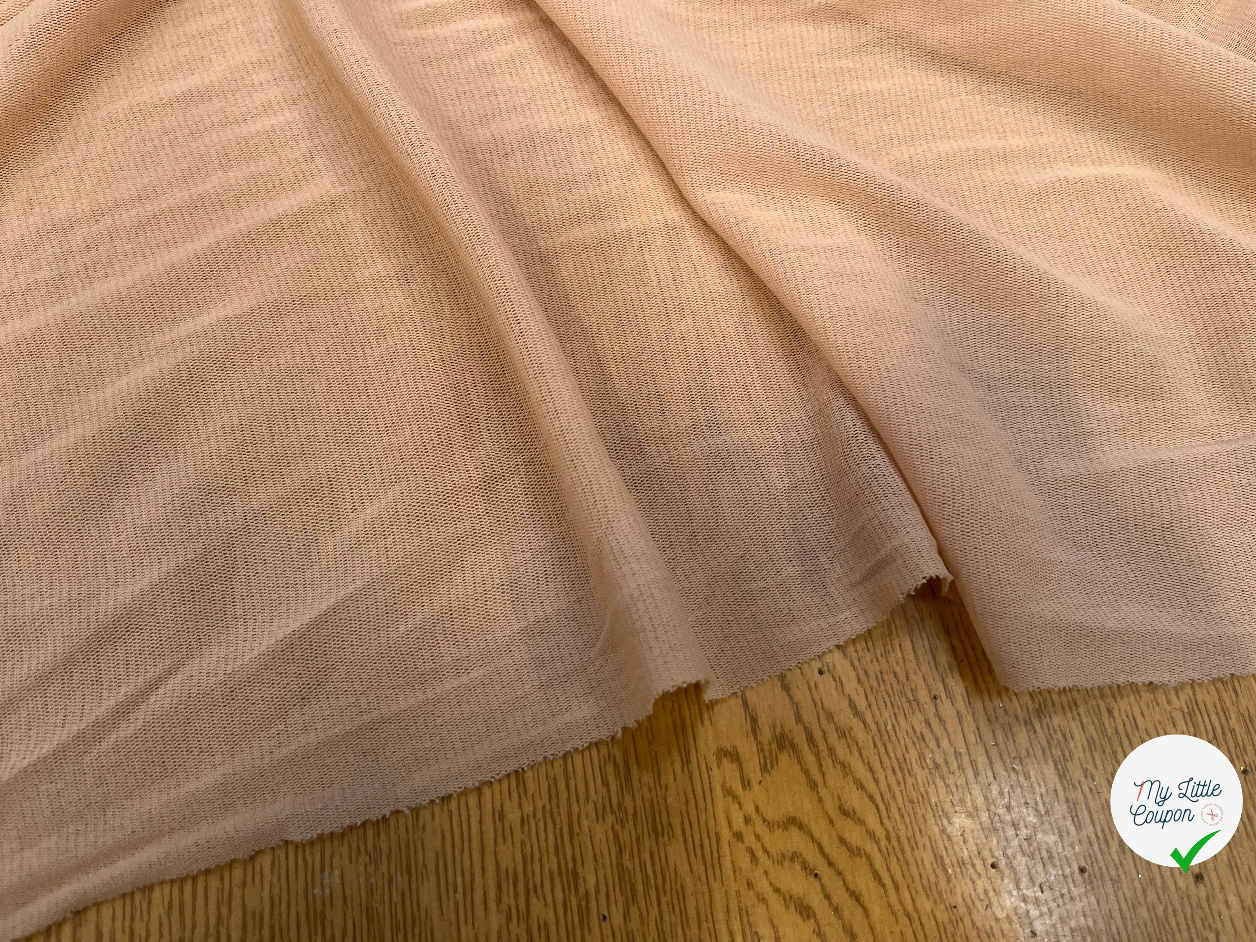 MAILLE RÉSILLE PEACH PINK - My Little Coupon