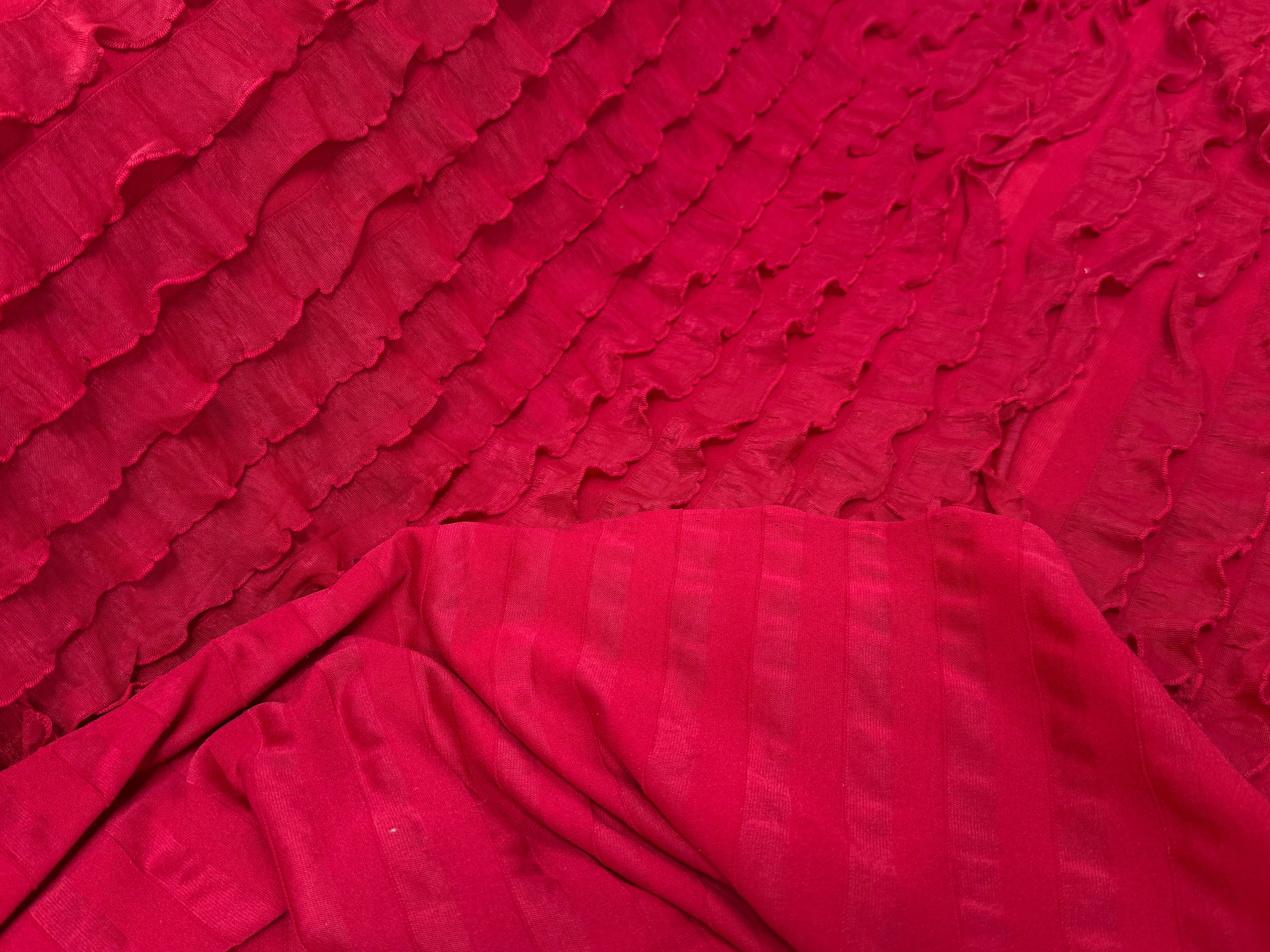 MAILLE ROUGE À VOLANT - My Little Coupon
