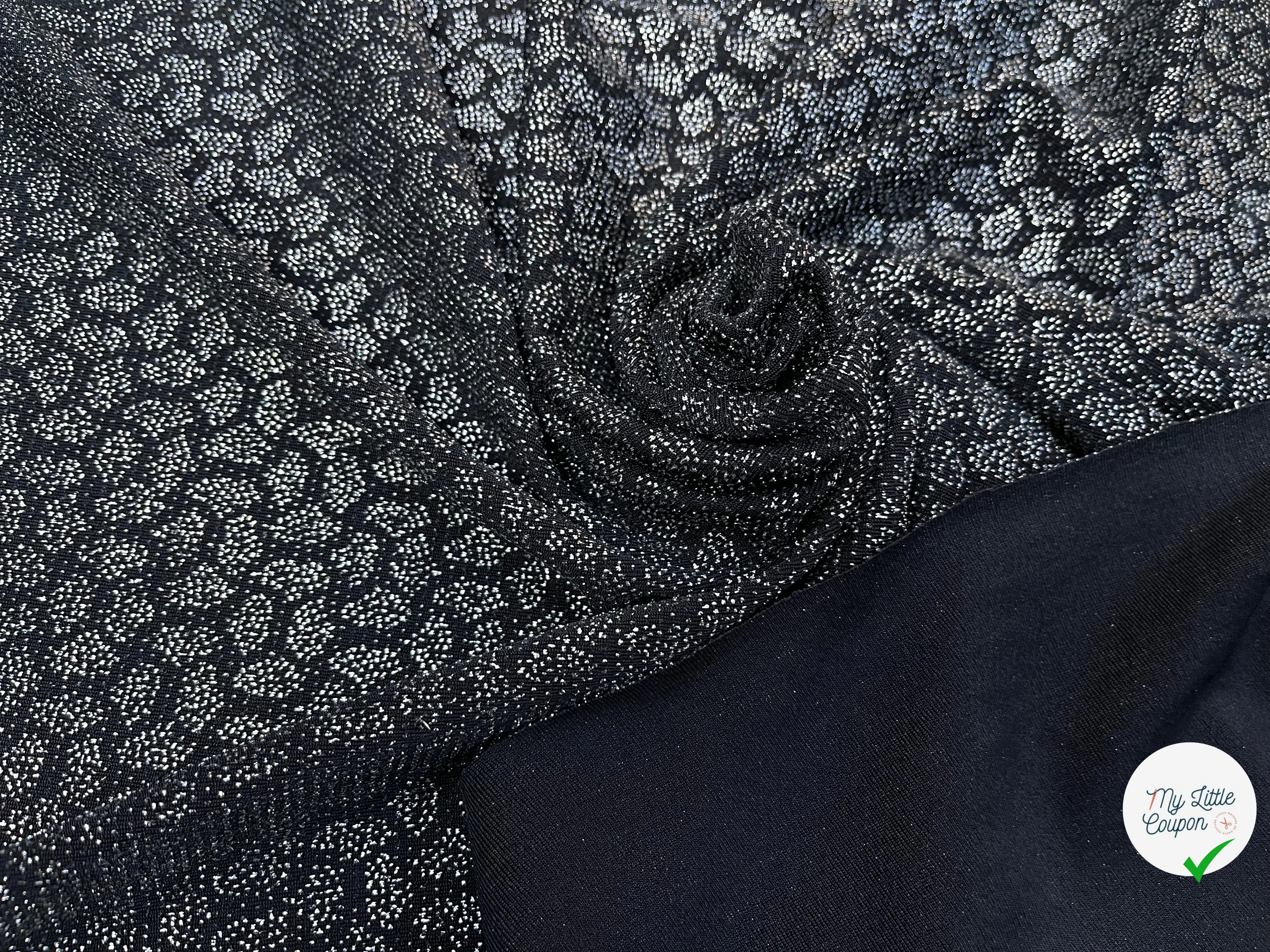 MAILLE SÉQUIN ARGENTÉ ESPRIT FESTIF - My Little Coupon