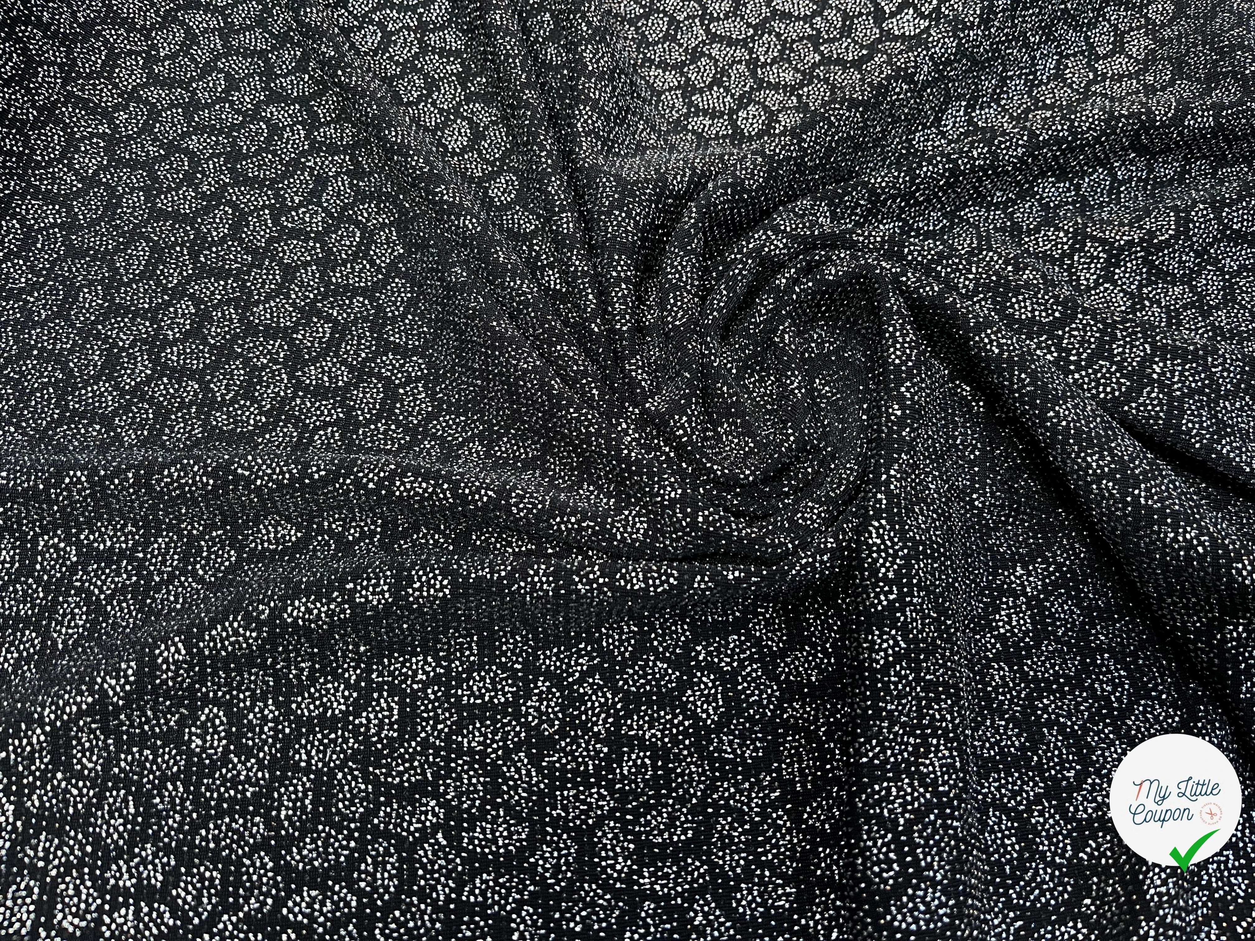 MAILLE SÉQUIN ARGENTÉ ESPRIT FESTIF - My Little Coupon