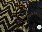 MAILLE SÉQUIN OR BRILLANT MOTIF ZIG-ZAG - My Little Coupon
