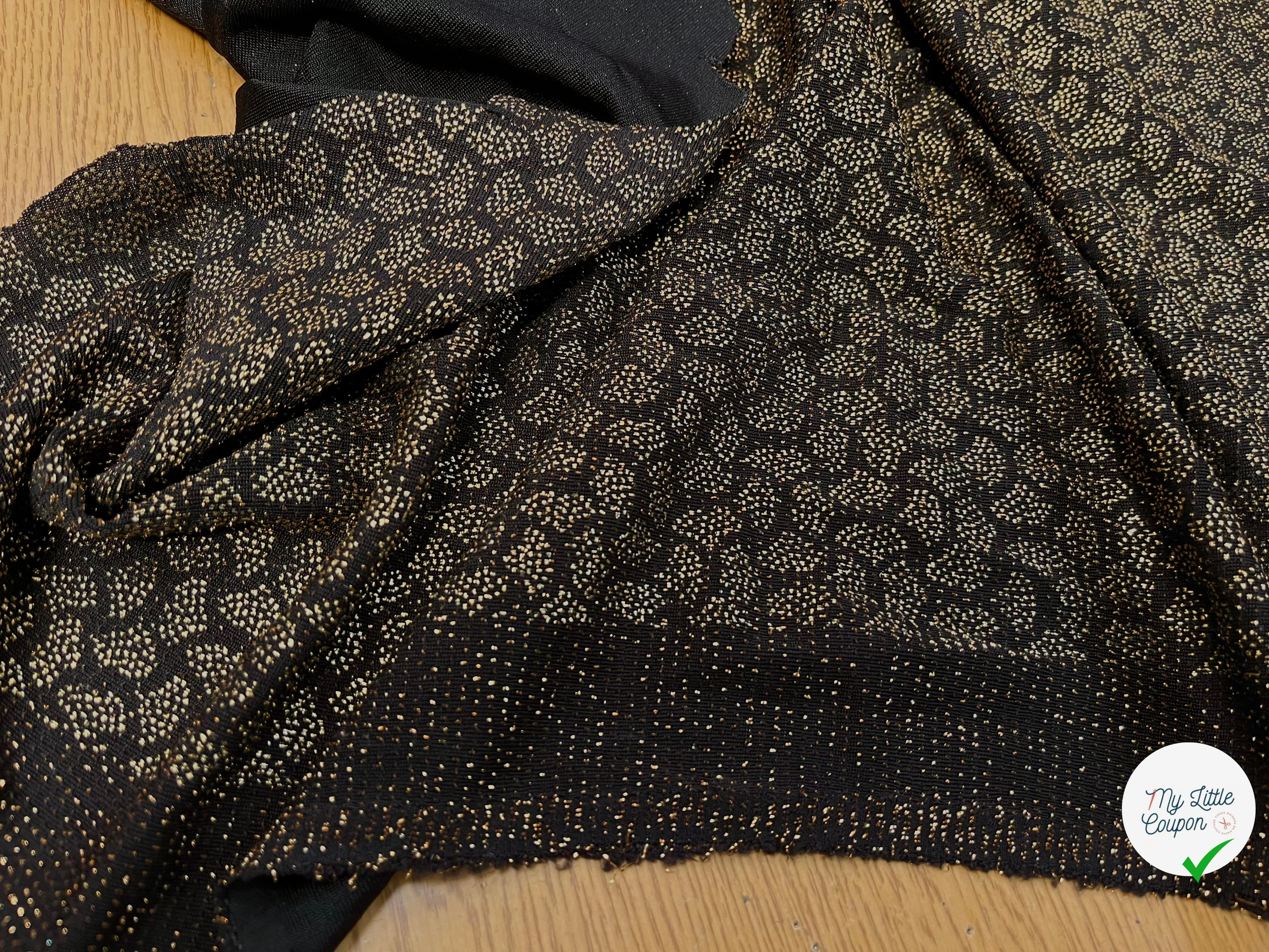 MAILLE SÉQUIN OR ESPRIT FESTIF - My Little Coupon