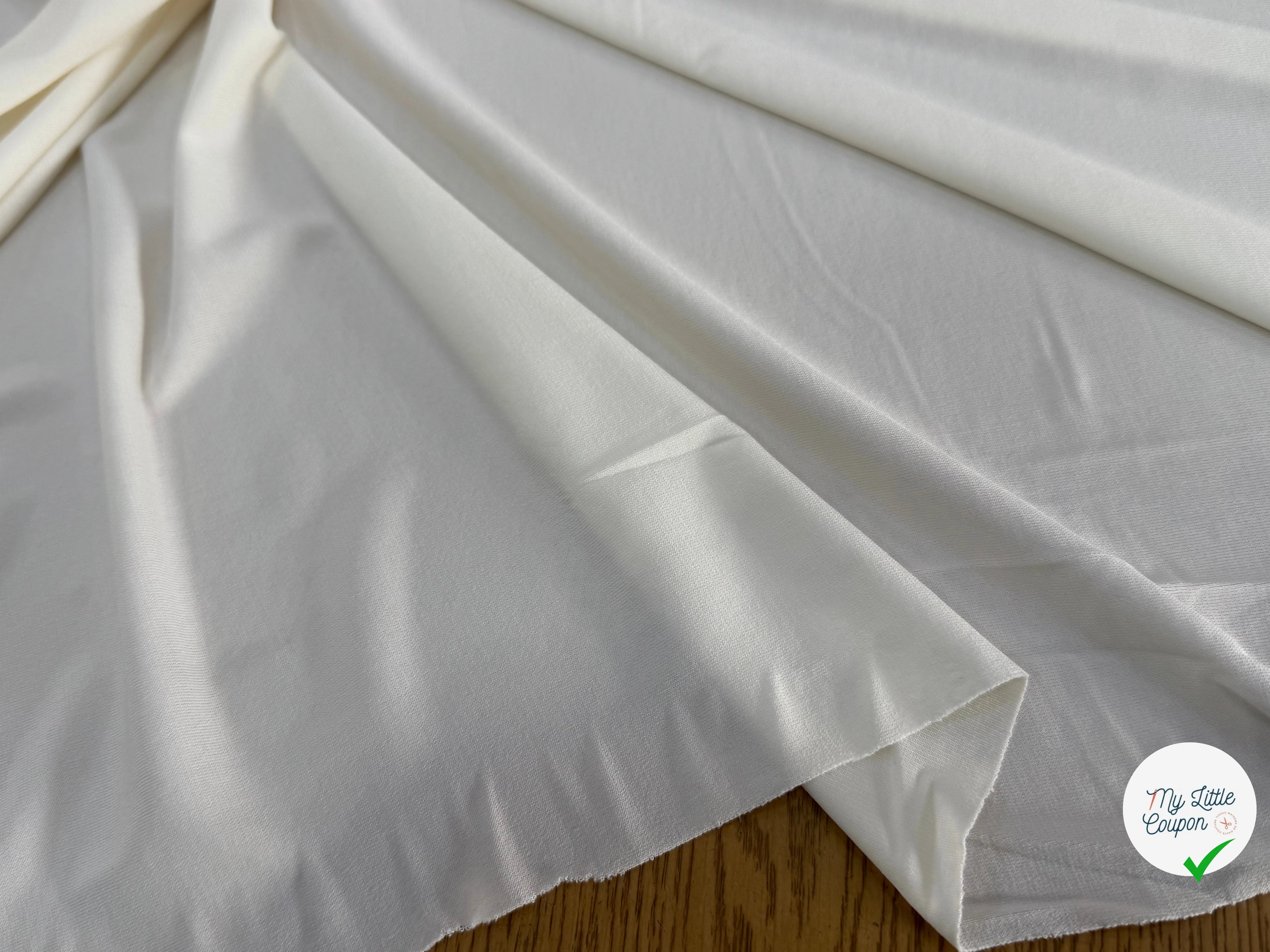 MAILLE STRETCH ET FROIDE BLANC CASSÉ ULTRA CHIC - My Little Coupon