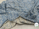 MAILLE TRICOT LÉGÈRE MOULINE BLEU ET LUREX - My Little Coupon