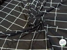 MAILLE VISCOSE FINE ET FLUIDE NOIR À CARREAUX - My Little Coupon