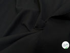 MAILLE VISCOSE LOURDE NOIR ULTRA STRETCH 85% VISCOSE - My Little Coupon
