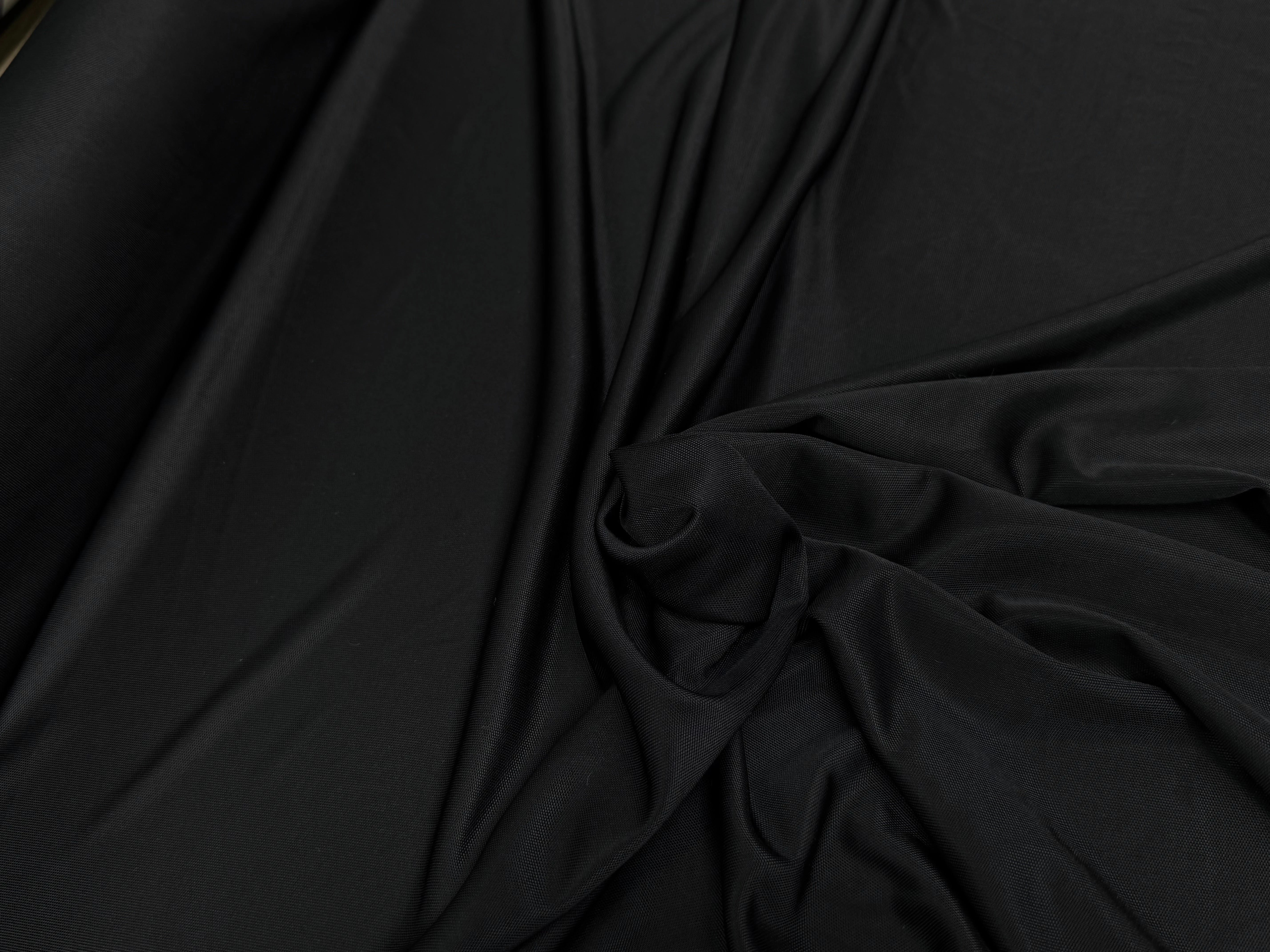 MAILLE VISCOSE LOURDE STRETCH GRANDE LAIZE NOIR - My Little Coupon