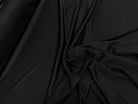 MAILLE VISCOSE LOURDE STRETCH GRANDE LAIZE NOIR - My Little Coupon