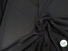 MAILLE VISCOSE PIQUET ULTRA STRETCH NOIR - My Little Coupon