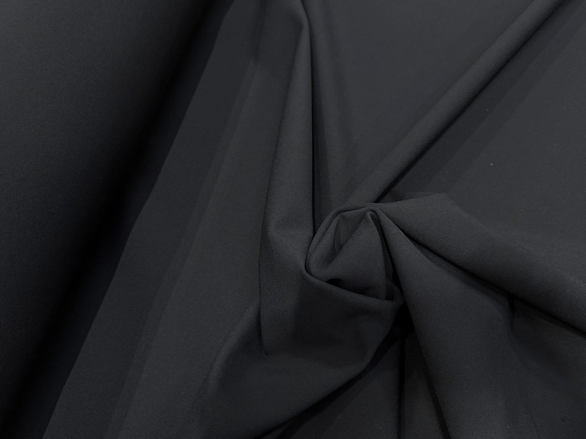MAILLE VISCOSE SEMI-LOURDE ULTRA STRETCH NOIR - My Little Coupon