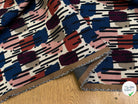 MAILLE VISCOSE STRETCH IMPRIMÉ MOTIF ANNÉES 70 MISTERY PLUIE - My Little Coupon