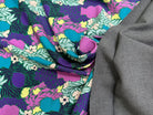 MAILLE VISCOSE STRETCH IMPRIMÉ VASES ET FEUILLAGES ESPRIT MATISSE - My Little Coupon
