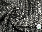 MANTEAU BOUCLETTE BLACK AND WHITE - My Little Coupon - tissu - coudre