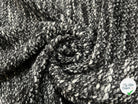MANTEAU BOUCLETTE BLACK AND WHITE - My Little Coupon - tissu - coudre