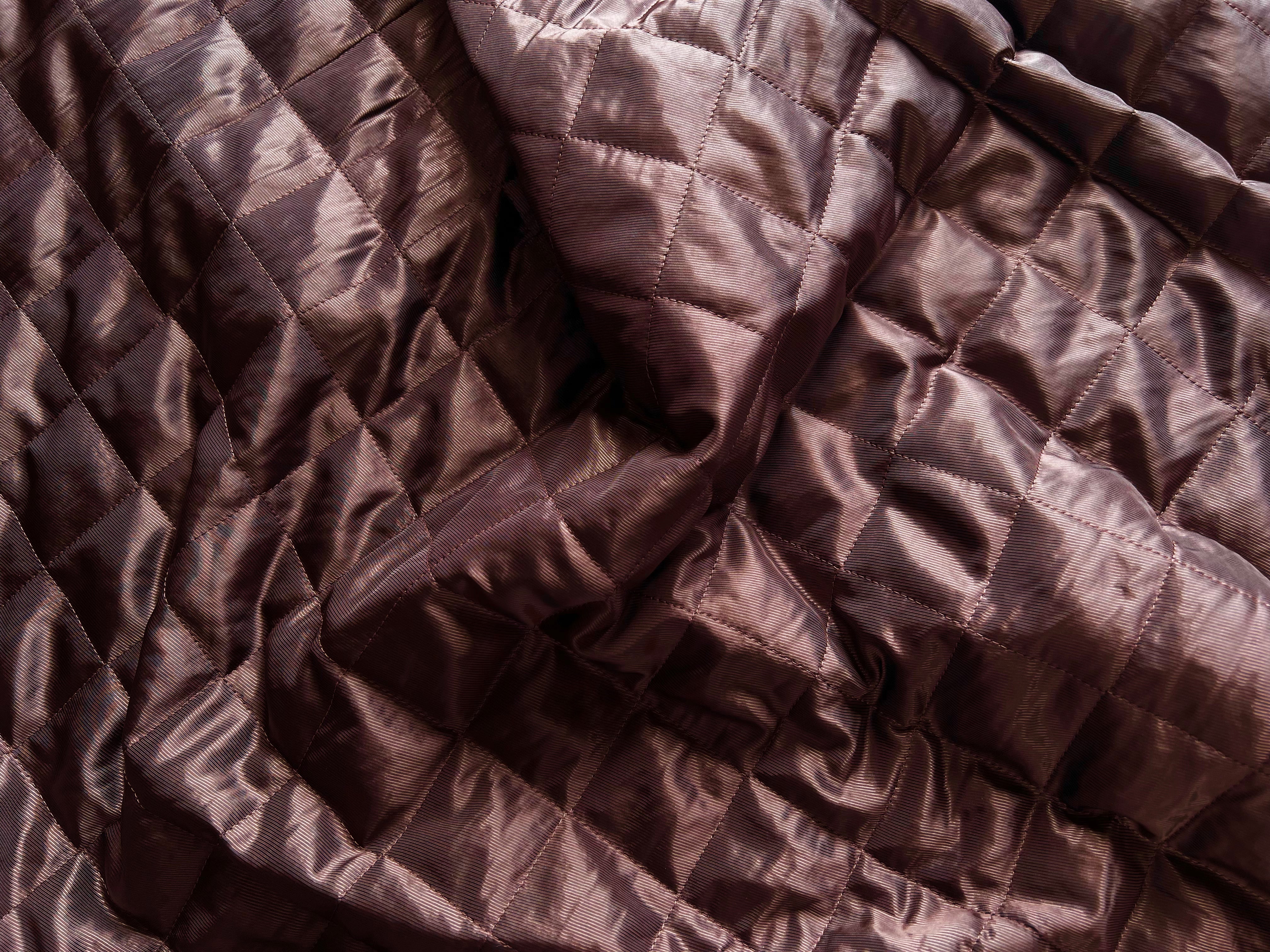 MATELASSE DRILL MARRON PRUNE - My Little Coupon