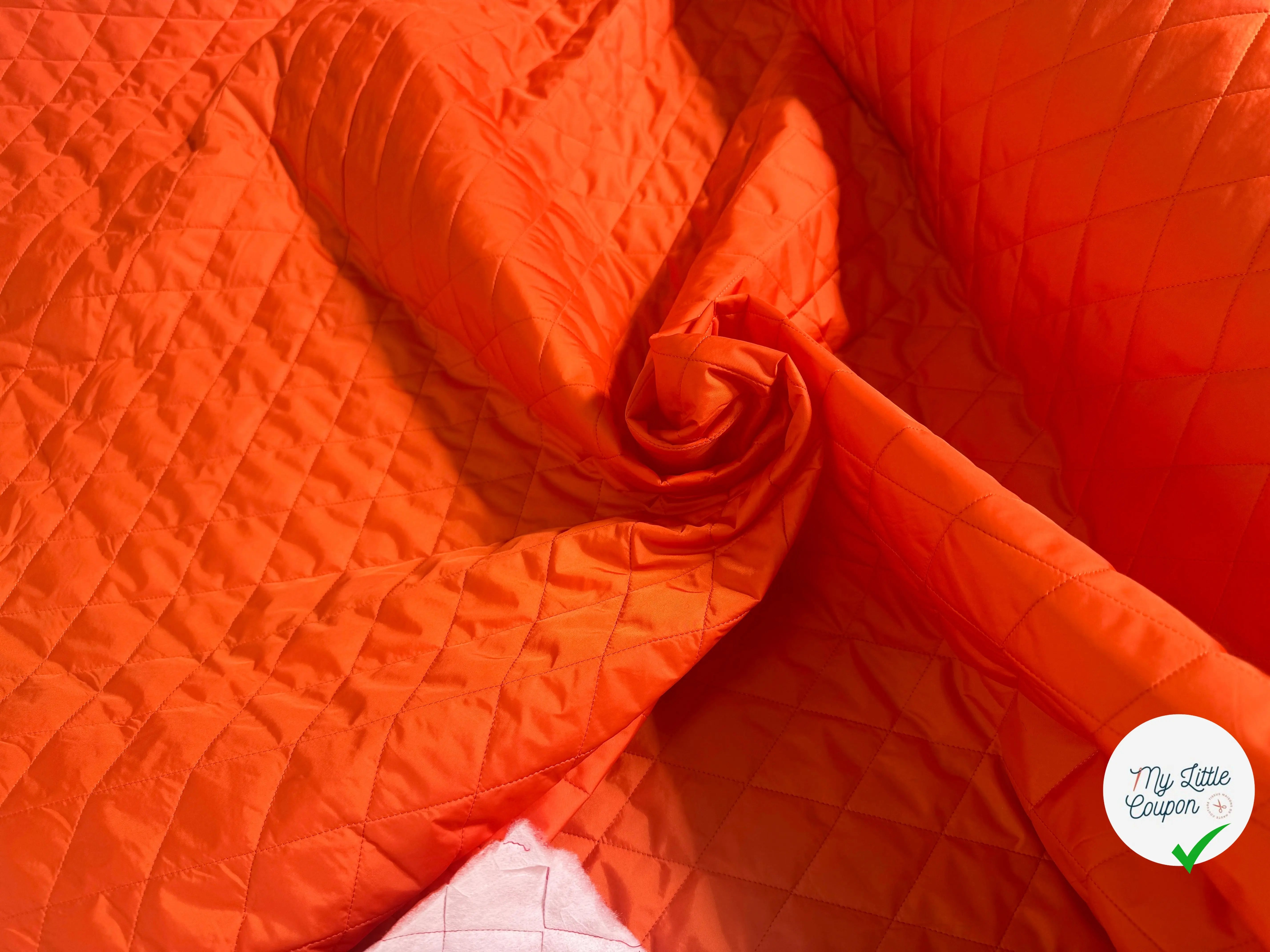 MATELASSÉ NYLON ORANGE SIMPLE FACE - My Little Coupon