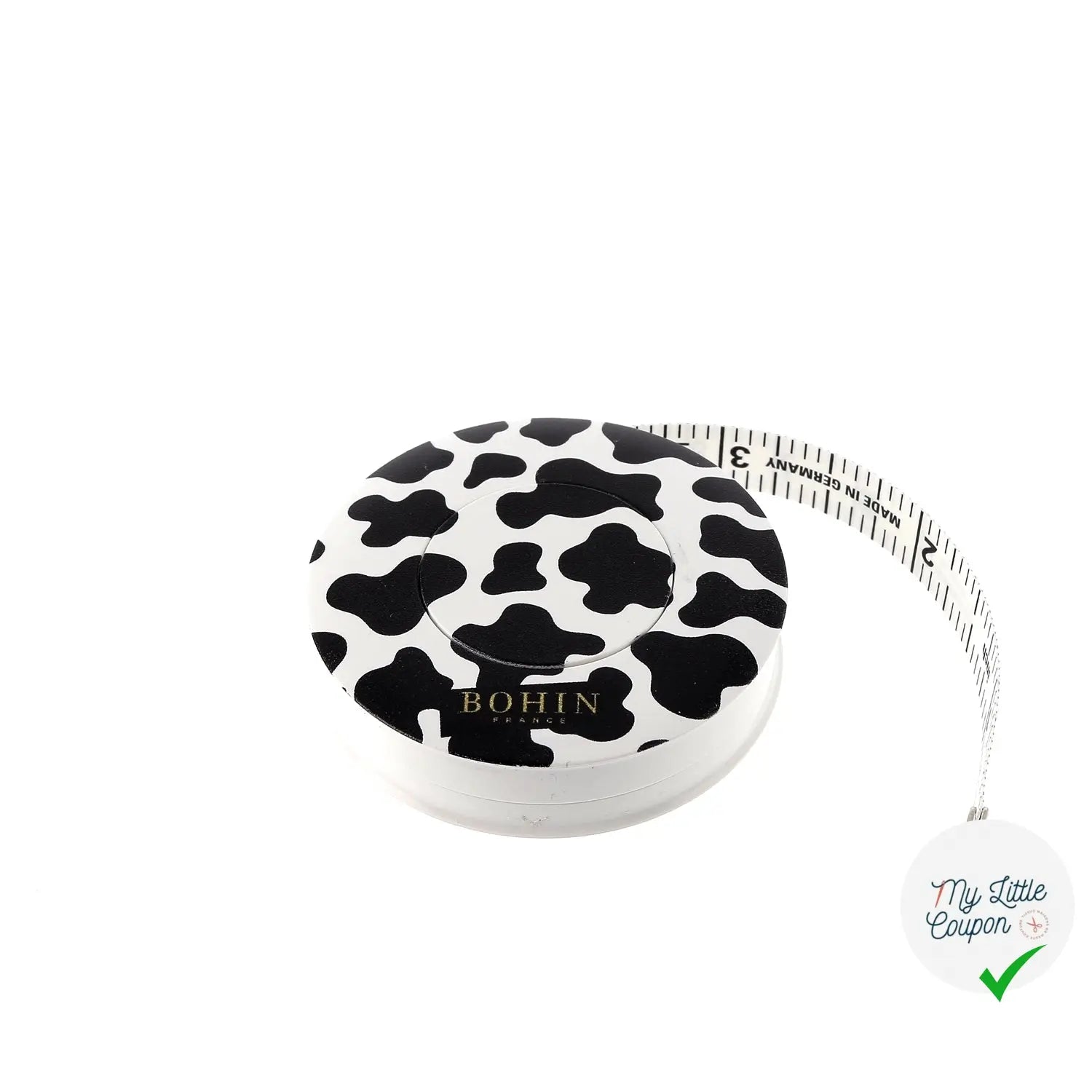 METRE ENROULEUR 150 CM MODELE VACHE- COLLECTION SAUVAGE - My Little Coupon