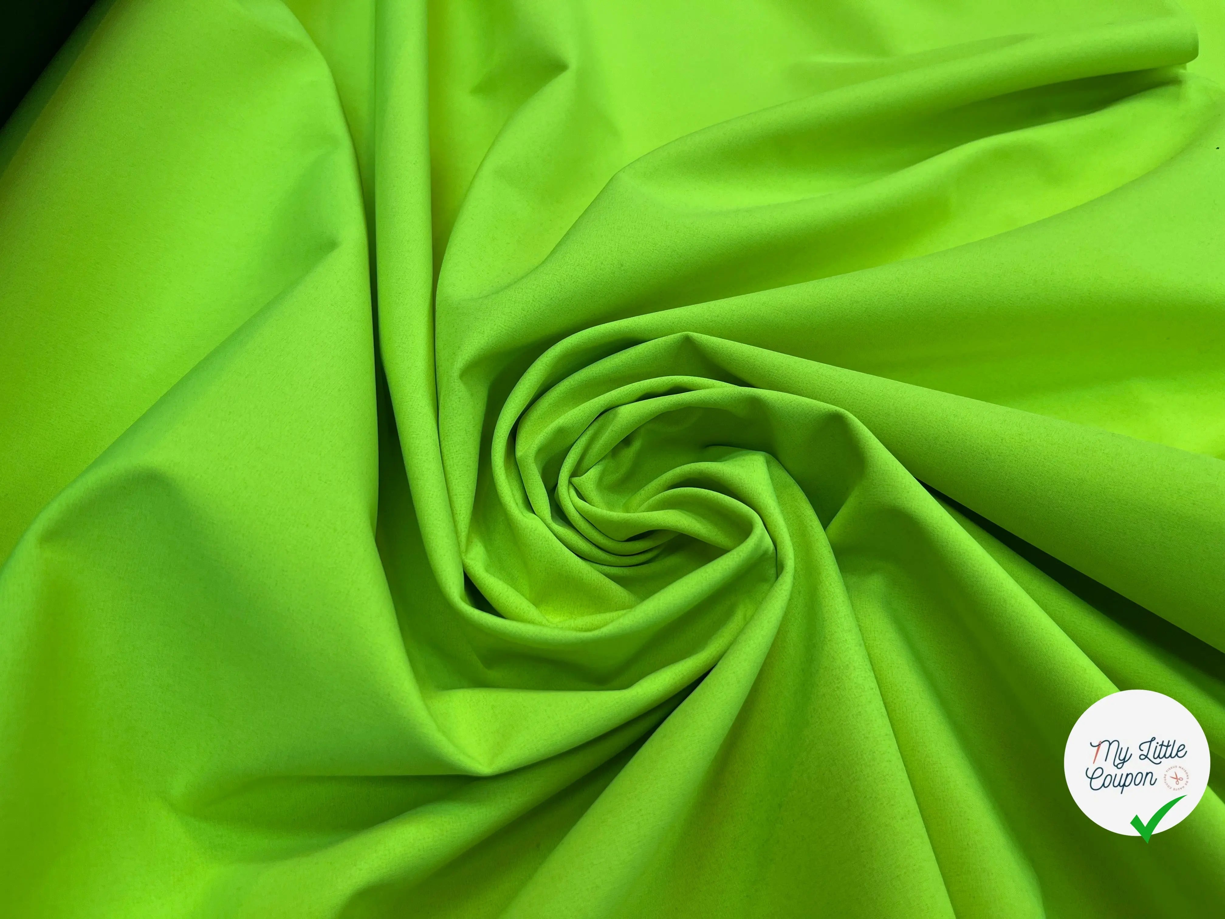 MICROPOLAIRE CONTRECOLLÉ OEKOTEX KC JAUNE FLUO/NOIR - My Little Coupon