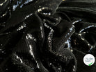 MINI SEQUIN NOIR STRUCTURE DENSE - coupon de 2 mètres 50 - My Little Coupon - tissu - coudre