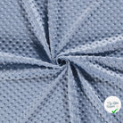 MINKY À POIS DOUX BLEU POUDRÉ - My Little Coupon