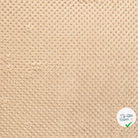 MINKY À POIS DOUX CAMEL - My Little Coupon