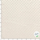 MINKY À POIS DOUX ÉCRU - My Little Coupon