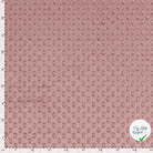 MINKY À POIS DOUX MAUVE - My Little Coupon
