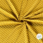 MINKY À POIS DOUX OCRE - My Little Coupon