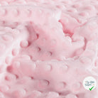 MINKY À POIS DOUX ROSE DRAGÉE - My Little Coupon