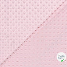 MINKY À POIS DOUX ROSE DRAGÉE - My Little Coupon