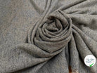 MOLLETON COTON ÉLASTANNE CHINÉ GRIS - My Little Coupon