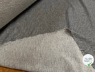 MOLLETON COTON ÉLASTANNE CHINÉ GRIS - My Little Coupon