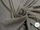 MOLLETON COTON ÉLASTANNE CHINÉ GRIS - My Little Coupon