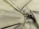 MOLLETON GRATTÉ TOUT DOUX 100% COTON BEIGE CAFÉ GRANDE LAIZE - My Little Coupon