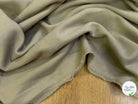 MOLLETON GRATTÉ TOUT DOUX 100% COTON BEIGE CAFÉ GRANDE LAIZE - My Little Coupon