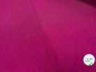 MOLLETON LÉGER VISCOSE STRIÉ AUBERGINE FUCHSIA - My Little Coupon - tissu - coudre