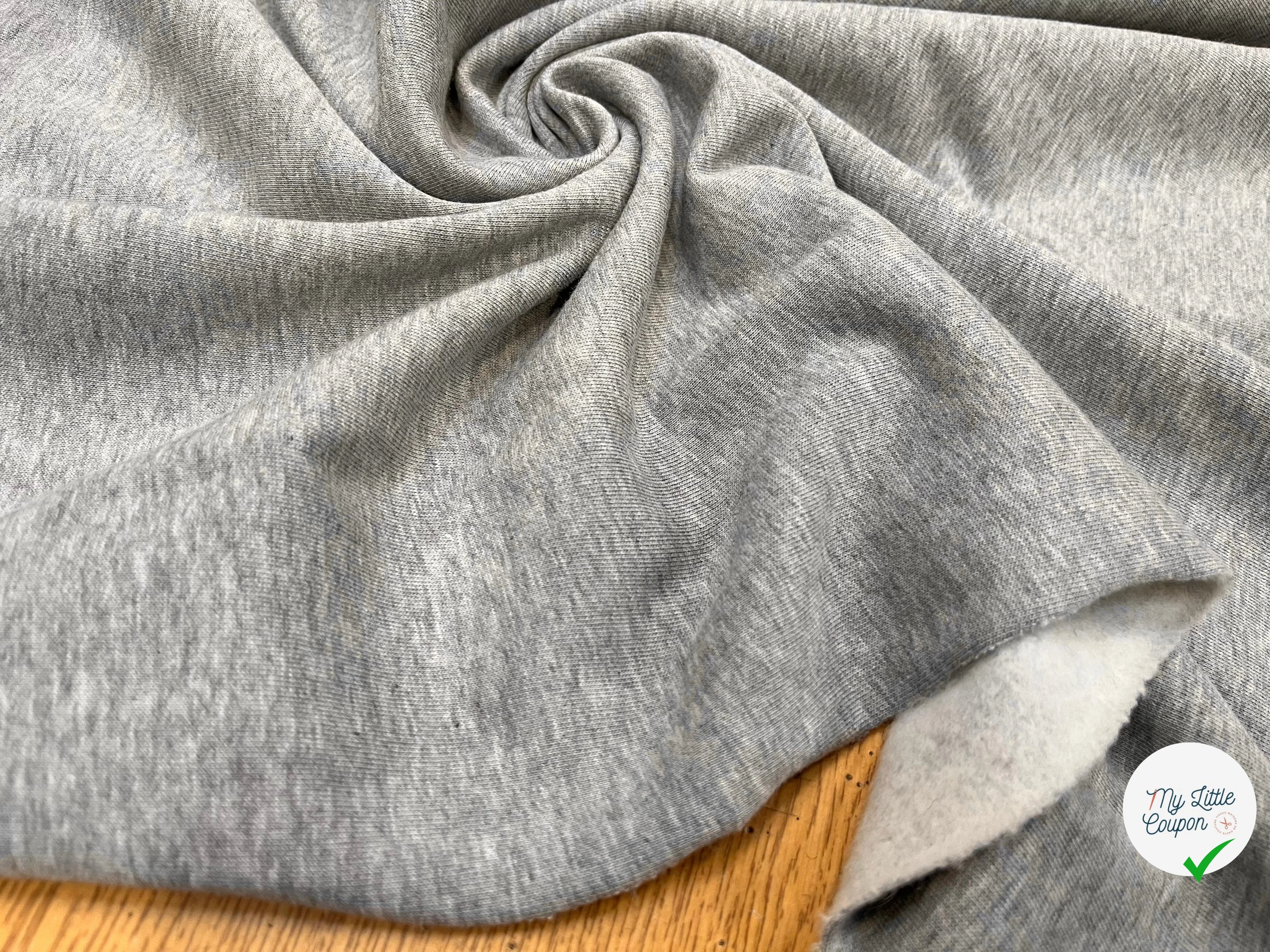 MOLLETON SWEAT GRIS CHINÉ 150CM - My Little Coupon