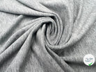 MOLLETON VISCOSE REVERSIBLE GRIS CHINÉ - My Little Coupon - tissu - coudre